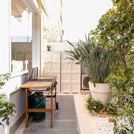 公寓 At Quartello Poetto Private Patio Park And Parking 夸尔图-圣埃莱娜