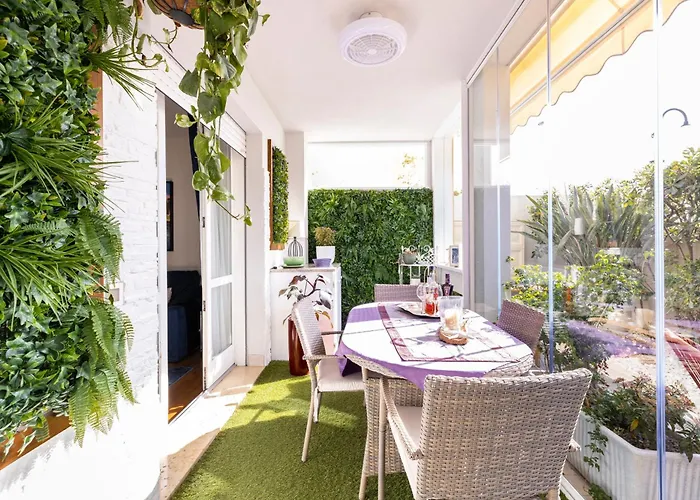 At Quartello Poetto Private Patio Park And Parking *